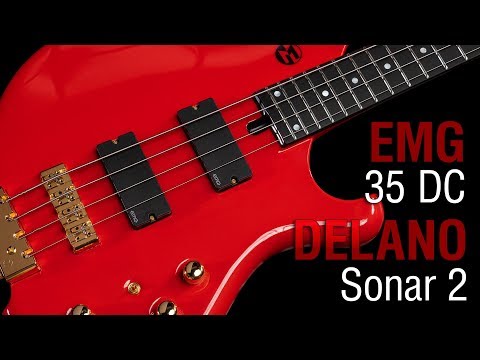 EMG 35 DC + Delano Sonar 2 // Maruszczyk Frog Headless 4a Headless