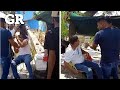 La golpiza de criminales a choferes en Acapulco