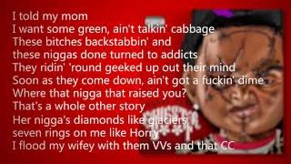 Young Thug - Gangster Shit [Screen Lyrics]