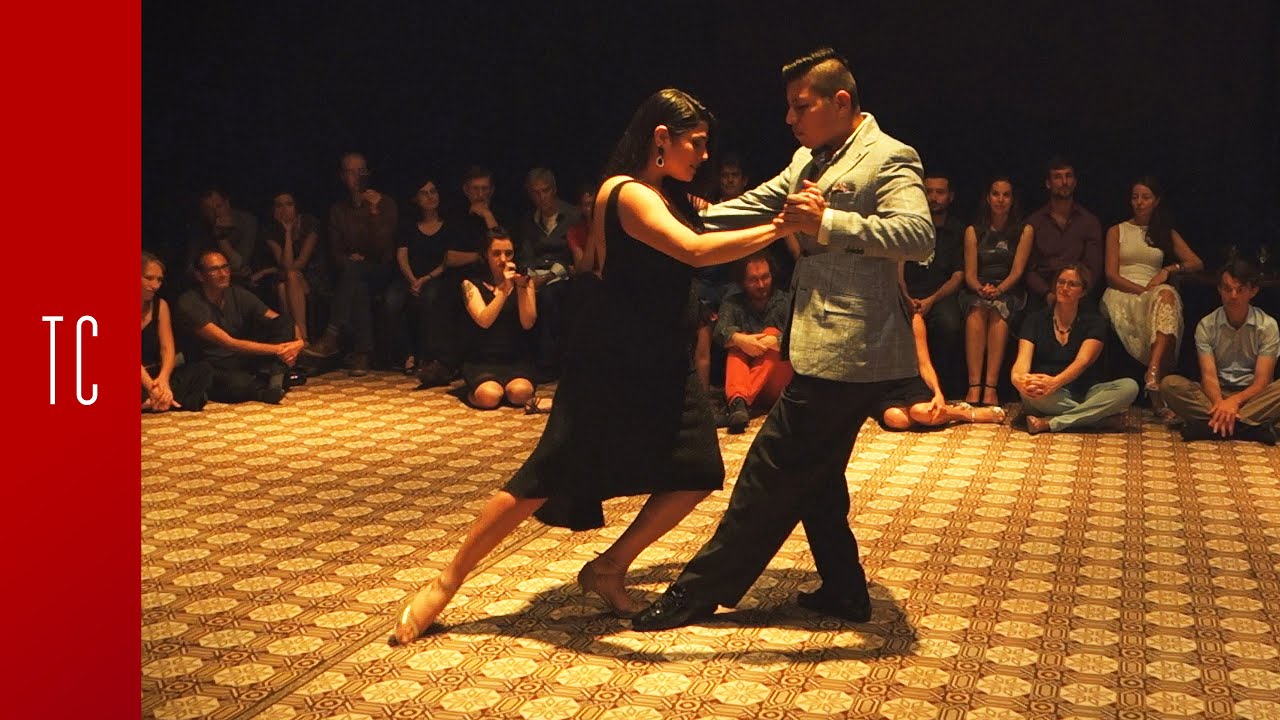 Tango: María Inés Bogado y Jorge López, 29/9/2016, Patio de Tango 1/4