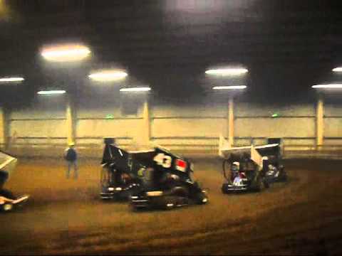 Roseburg Indoor Kart Racing 500 open Heat