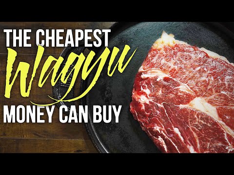 Cooking The CHEAPEST WAGYU STEAK Money Can Buy - Wagyu...