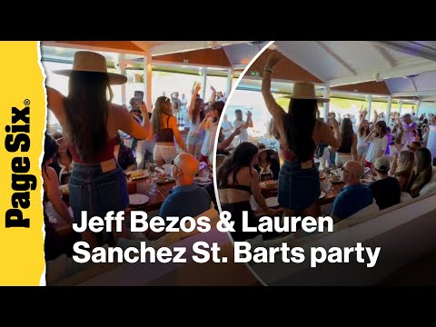 Jeff Bezos in St Barthes