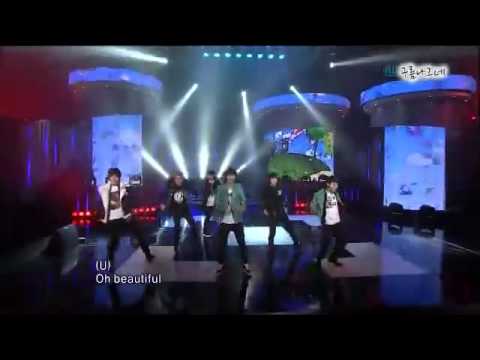 B2ST_BEAST "Beautiful" SBS Inkigayo live