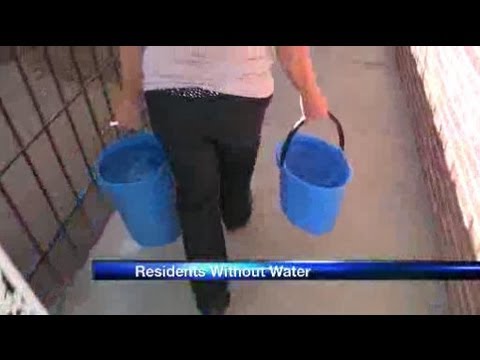 Residents now a week without water