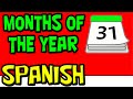Learn The MONTHS Of The Year In SPANISH Repeat After Me For Kids