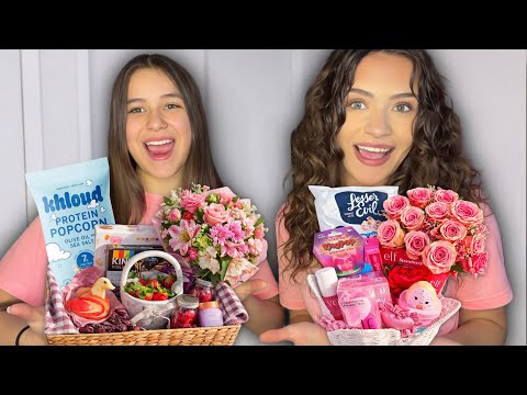 WE MADE EACH OTHER VALENTINES BASKETS! Prymrr & Xitlali 