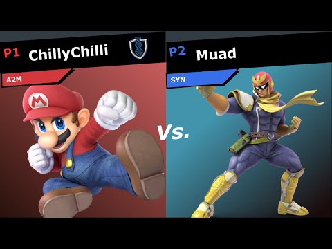 MCS43 SSBU - ChillyChilli (Mario) Vs. Muad (Captain Falcon) Top 8 Smash Ultimate