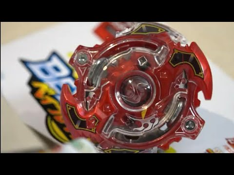 Beyblade burst storm sprigan K.U starter (B-35) unboxing and test battle