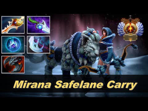 Mirana Safelane Carry, Physical Build | Dota 2 New Meta Highlights