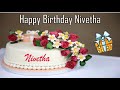 Happy Birthday Nivetha Image Wishes✔