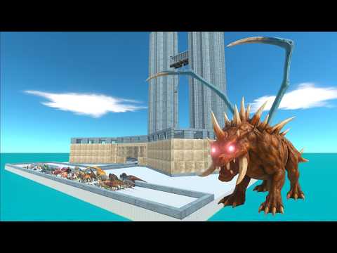 ESCAPE FROM ALIEN HELLHOUND - Animal Revolt Battle Simulator - ARBS