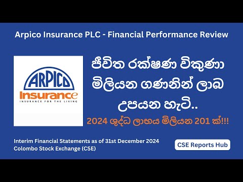 Arpico Insurance (AINS.N) 2024 Financial Performance | 2024 Q4 Report Analysis | CSE Reports Hub