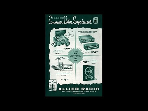 1957 Allied Radio - Knight-Kit (summer value supplement #168)