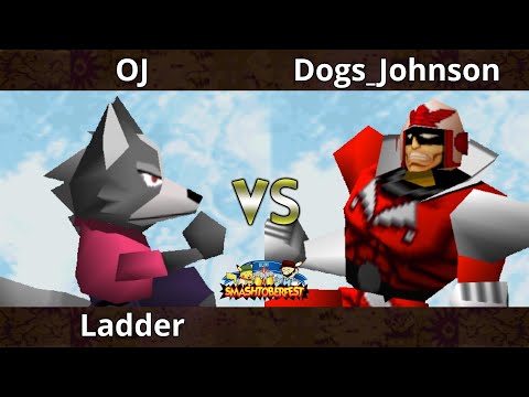 Smashtoberfest 2022 - OJ (Wolf) Vs. Dogs_Johnson (Falcon) SSB64 Smash Remix Tournament