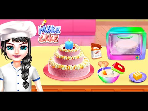 Real Cake Making Bake Decorate