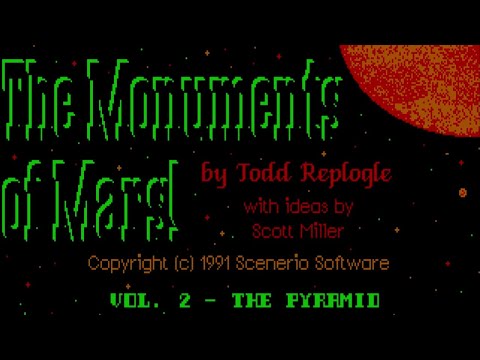 THE MONUMENTS OF MARS! - VOL. 2 - THE PYRAMID (PC DOS) (1991) - Longplay [1080p] (uncommented)