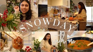 Snow Day in my Life - Winter Special Cooking - Soup Recipe I Soul Talk I Cozy Vlog