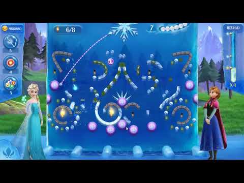 Frozen Free Fall: Icy Shot Level 285 - NO BOOSTERS ☃☃☃