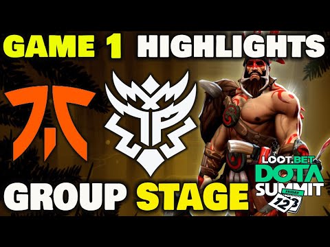 Fnatic vs Thunder Predator Game 1 Highlights Dota Summit 12 Group Stage