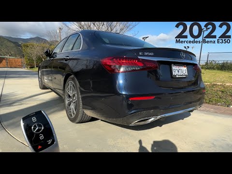 2022 Mercedes Benz E350 Startup, Walkaround, Full Tour & Test Drive