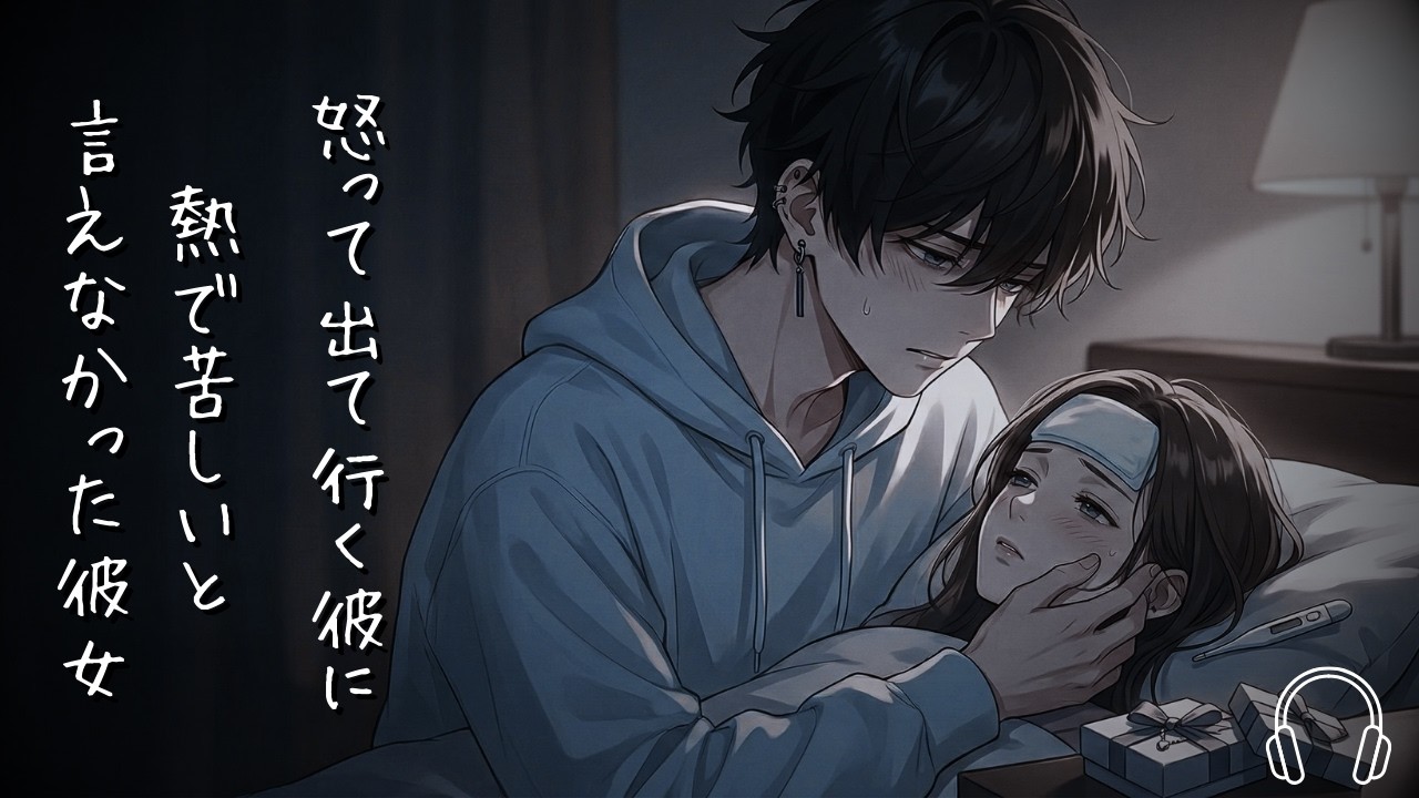 【聴くドラマ】「他の男のところ行けよ！」浮気を疑って最低な暴言を吐いた彼氏。激しく後悔して戻ると、彼女が高熱で倒れていて…（女性向け）