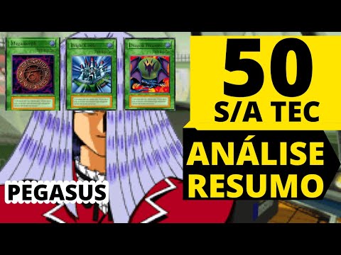 FIZ 50 S/A TECS CONTRA O PEGASUS! MELHORES DROPS [análise completa] - Yu-Gi-Oh! FM