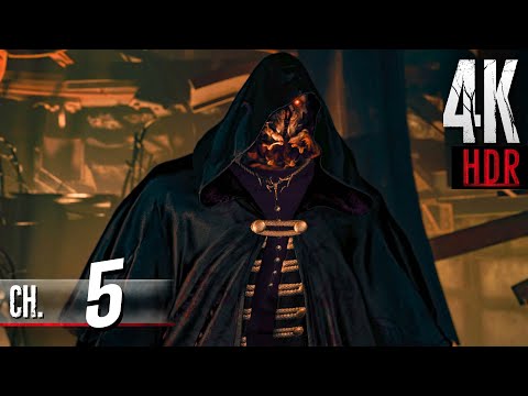 Resident Evil 4 - Separate Ways [4K/60fps HDR] (100%, Hardcore) Walkthrough Part 5 - Chapter 5