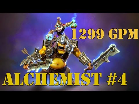 DotA 2   Alchemist #-GoD"- 1229 GPM 1066 XPM