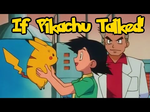 IF POKÉMON TALKED: Ash Meets Pikachu for the First Time #Pokemon25