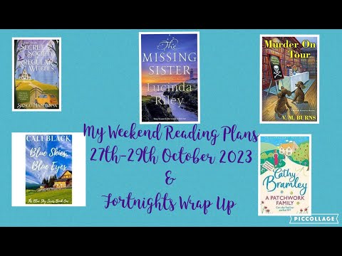 My Weekend Reading Plans 27th - 29th October 2023