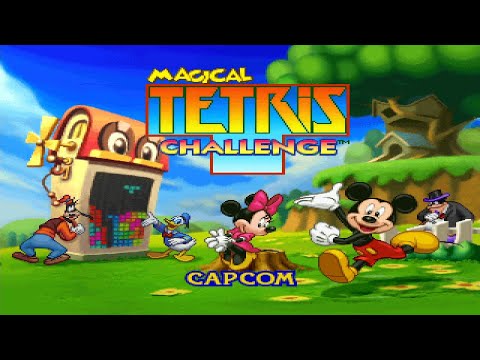 Magical Tetris Challenge (PS1) // Full Game 100% Walkthrough (Story Mode)
