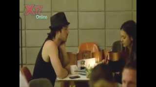 ian somerhalder and nina dobrev - dinner at restaurant shima - 06 june 2012 - los angeles