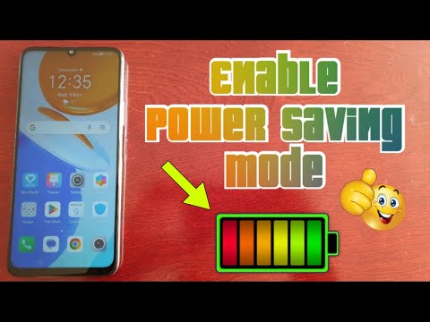 Honor X7 Enable Battery Power Saving Mode|Extend Battery Life ADD An Additional 4 Hours when its Low