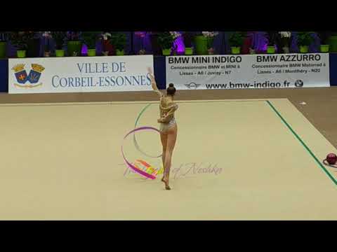 Lozéa VILARINO (FRA) ribbon - 2019 Corbeil senior AA