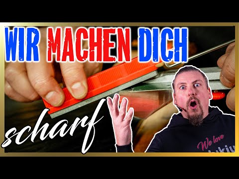 Razor-sharp | Sharpen knives like a pro | Lansky knife sharpener | MGBBQ