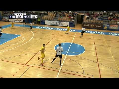 1. tekma finala 1. SFL: Dobovec Pivovarna Kozel - FutureNet Maribor