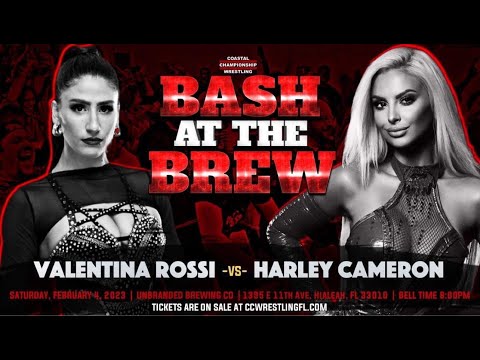 Harley Cameron vs. Valentina Rossi, CCW Bash at the Brew 25, Hialeah, FL 2.4.23 (Full Match)
