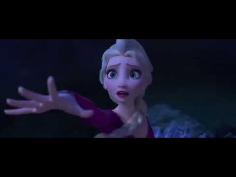 Kristoff and Sven in a moonlit clearing — visual rhyme with the 80s ballad staging in Lost in the Woods
