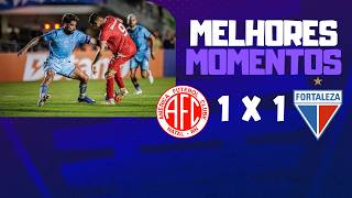 MELHORES MOMENTOS - AMÉRICA-RN 1 X 1 FORTALEZA - 16.04.26