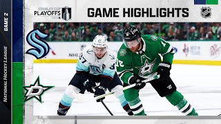 Kraken @ Stars; Game 2, 5/4 | NHL Playoffs 2023