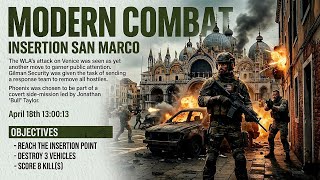 ​MODERN COMBAT: Battle for Venice! 🇮🇹 | Insertion San Marco (Full Mission).#amrik108 #bgmi #pubg 