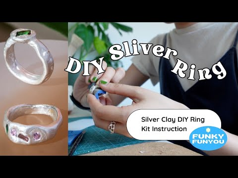Create Your Own Stunning Silver Ring in 30 mins: A Step-by-Step Metal Clay Tutorial
