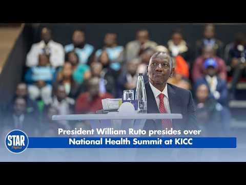 President William Ruto presides over National Health Summit at KICC