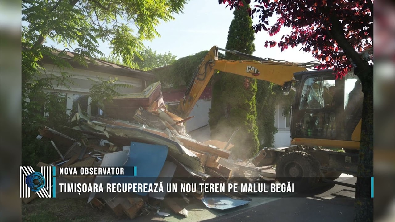 Timișoara recuperează un nou teren pe malul Begăi