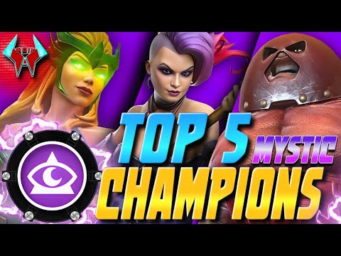 Top 5 BEST Mystic Champions in Marvel Contest of Champions 2025