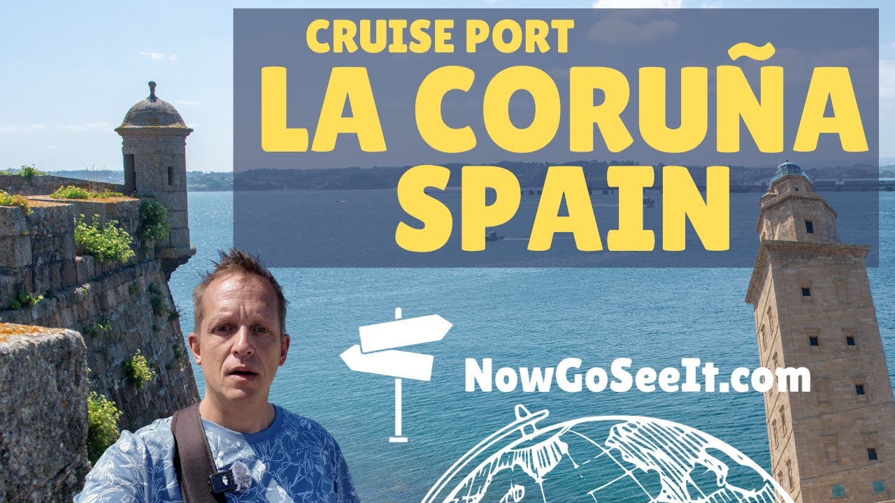 Cruise Port La Coruña Spain: One Day On Your Own in A Coruña Tower Of Hercules, Food, Shop & More!