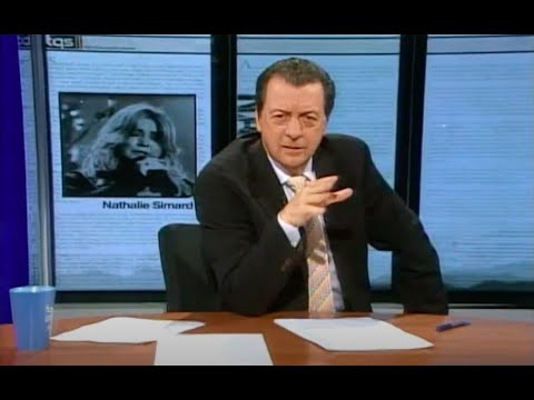 Le Grand Journal TQS | Manchettes & Extrait d'entrevue avec Nathalie Simard | 2008