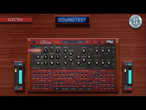 U-HE DIVA - SOUNDTEST