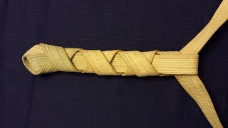 How To Fold Your Martial Arts Belt for Display